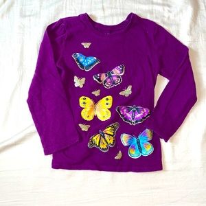 Sparkly Butterfly Shirt